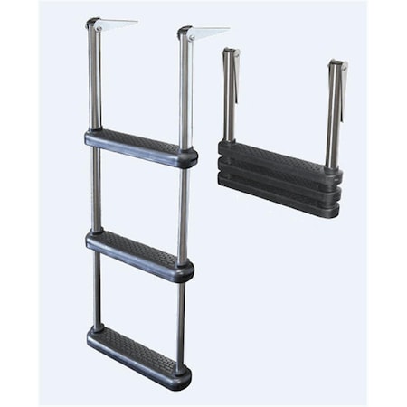 Powerplay Telescoping 3 Step Drop Ladder PO2594335